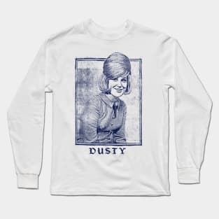 Dusty Springfield  // Vintage Look Faded Design Long Sleeve T-Shirt